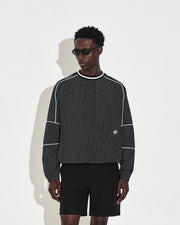 Elements Windbreaker - Black Grid