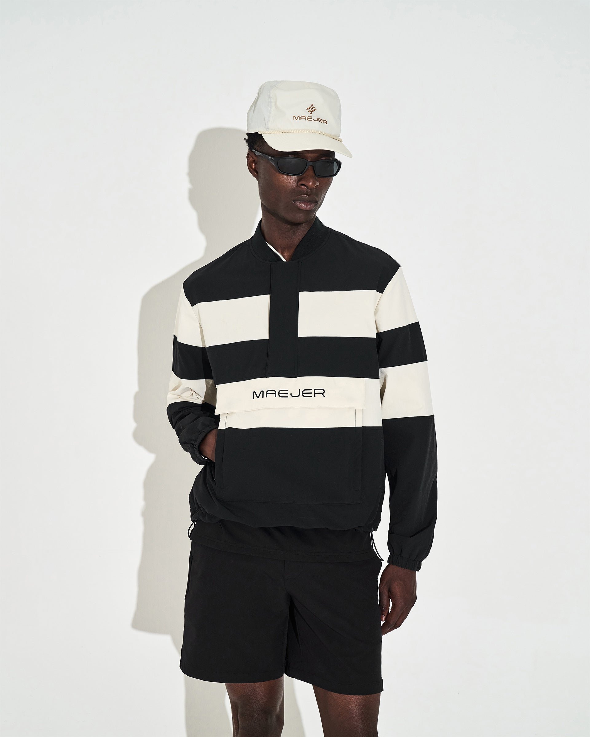 Flight Bomber - Black Off White