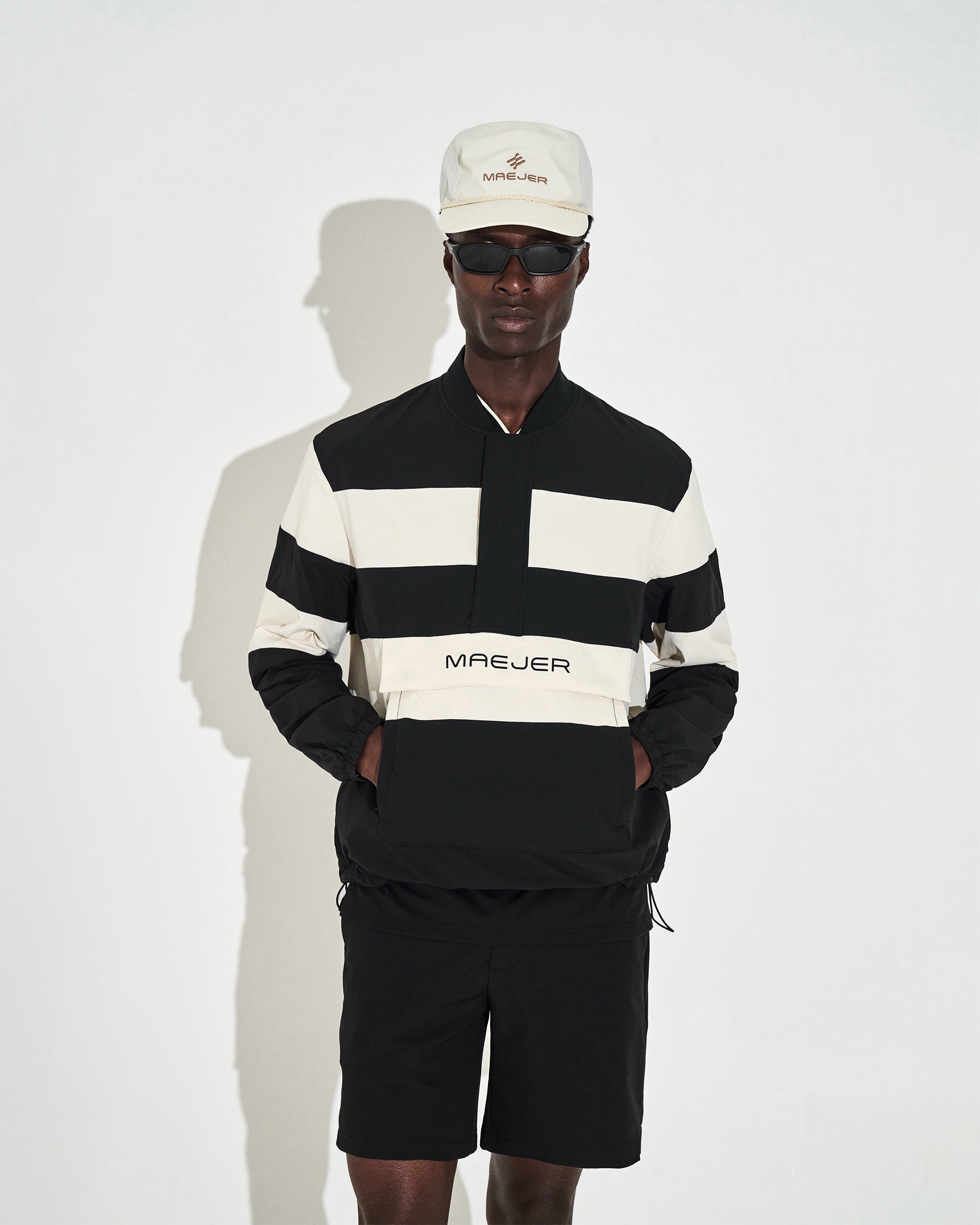 Flight Bomber - Black Off White