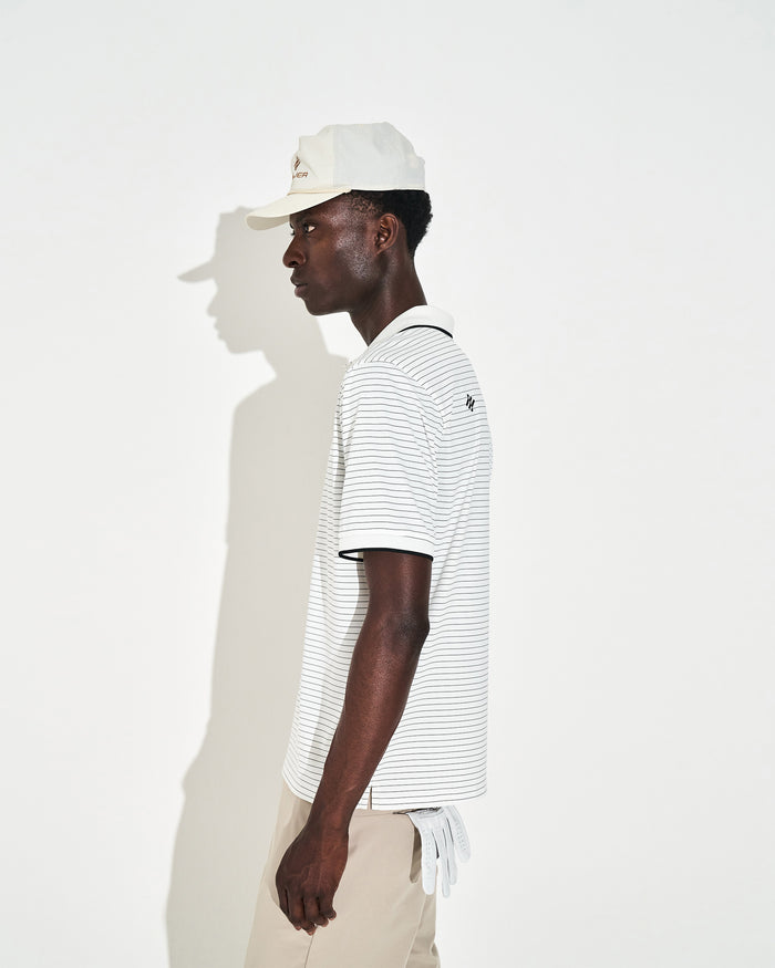 Origin Polo - White Stripe