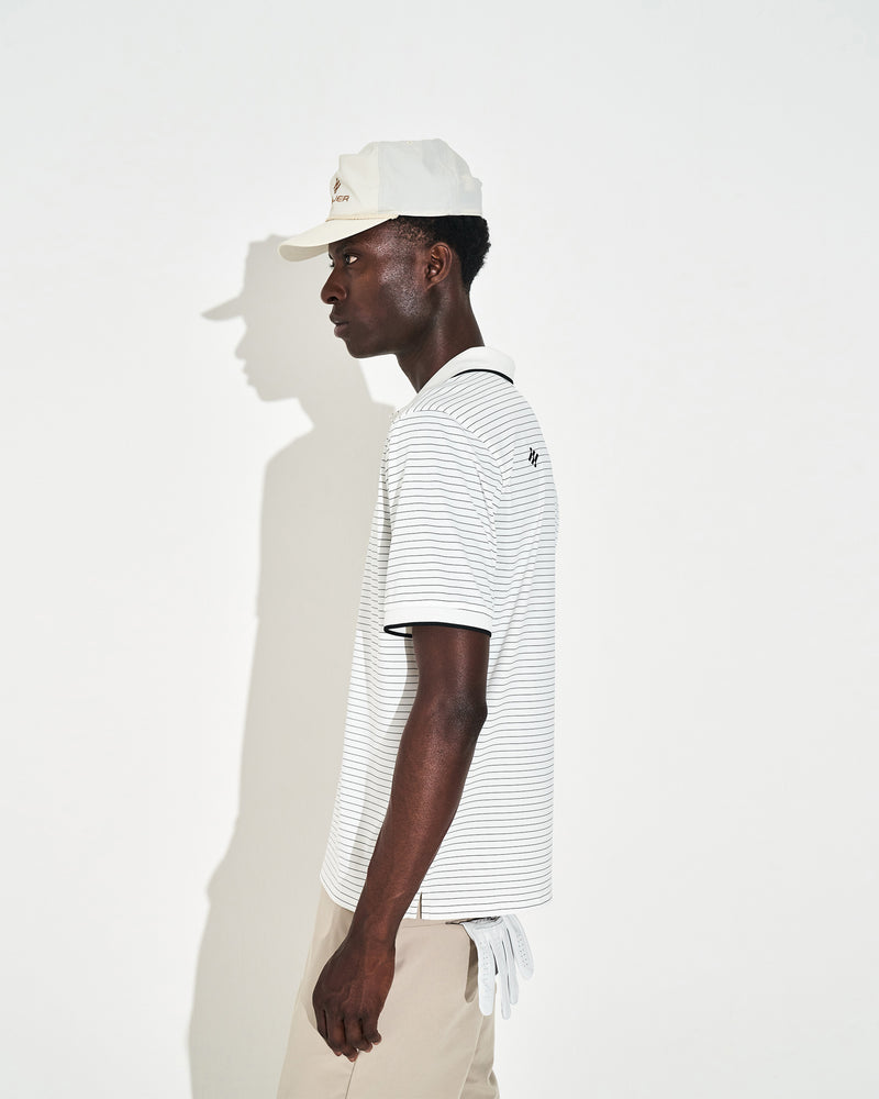 Origin Polo - White Stripe