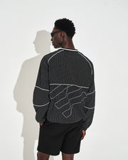 Elements Windbreaker - Black Grid