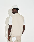 Monogram Insulated Gilet - Stone