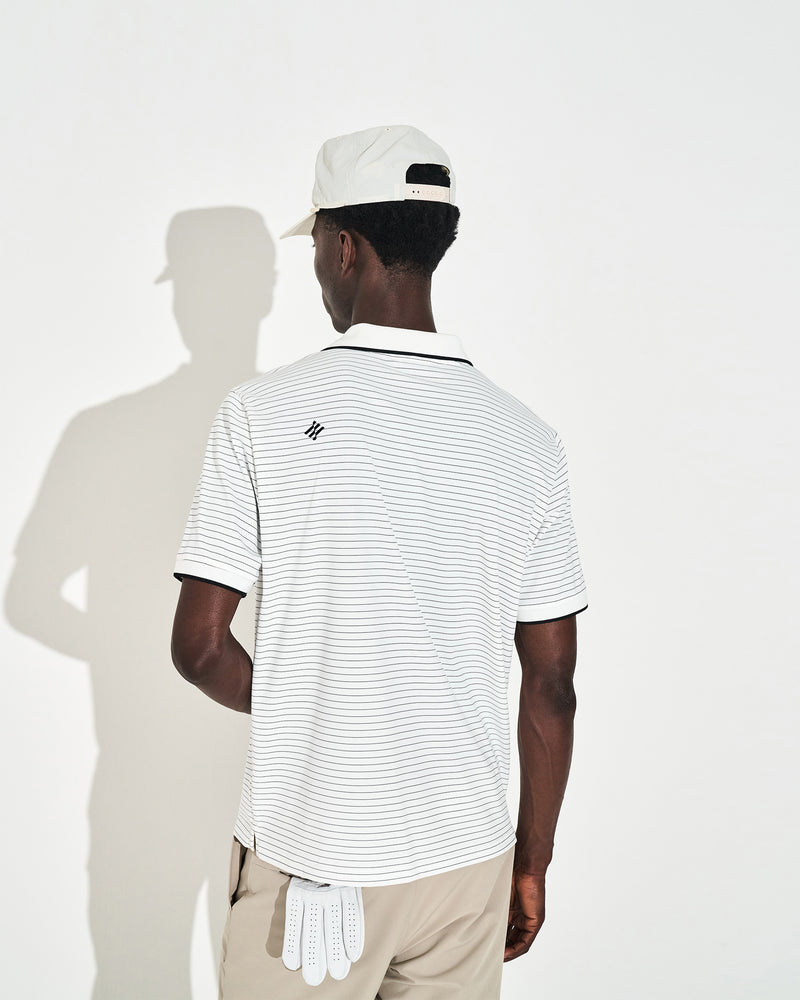 Origin Polo - White Stripe