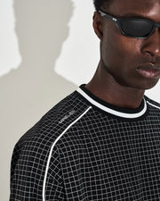 Elements Windbreaker - Black Grid