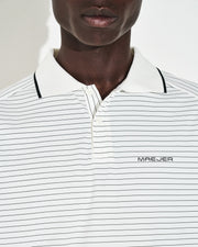 Origin Polo - White Stripe