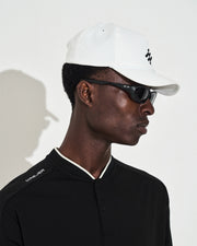 Mock Neck Polo - Black