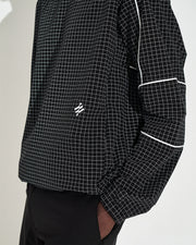 Elements Windbreaker - Black Grid