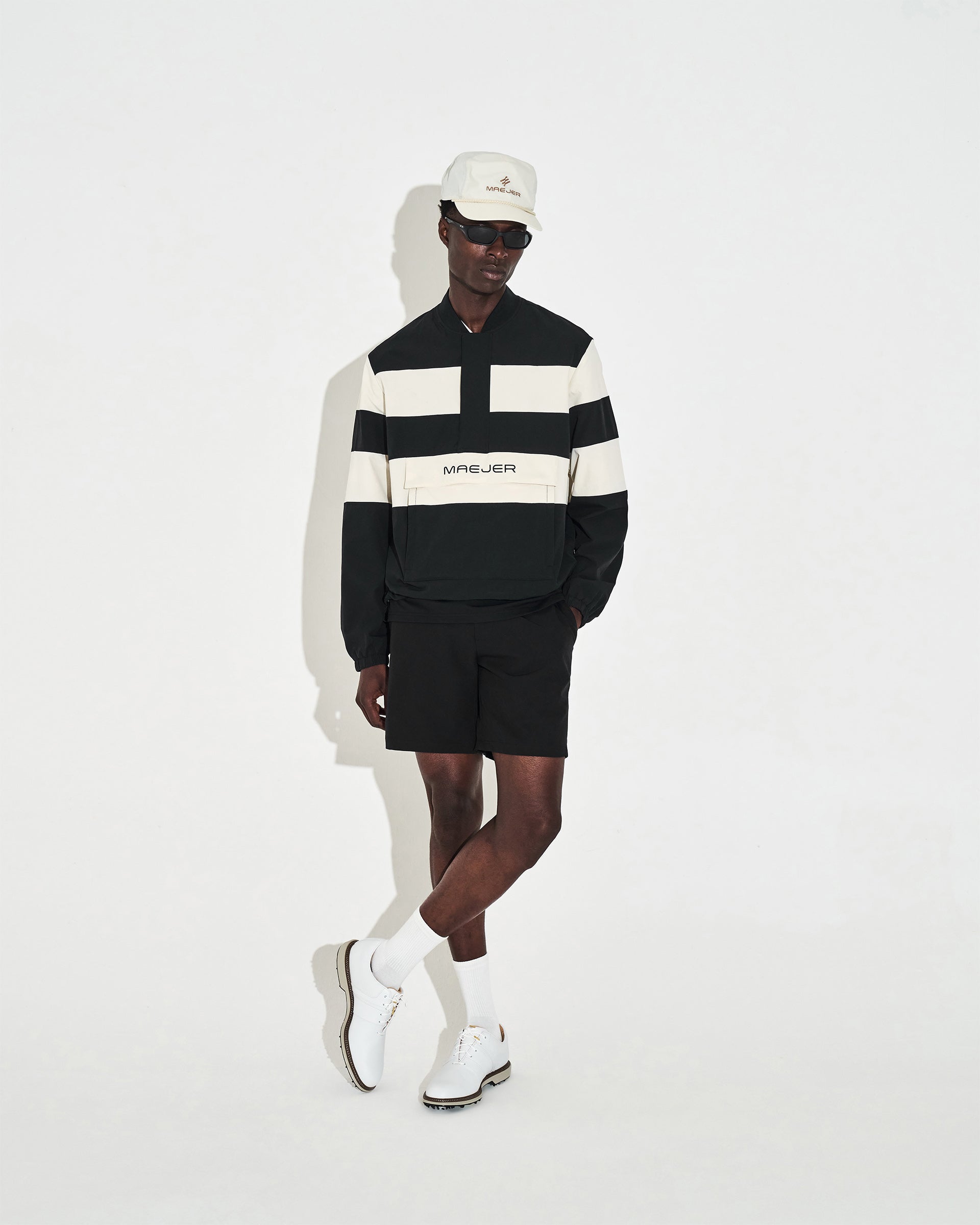 Flight Bomber - Black Off White