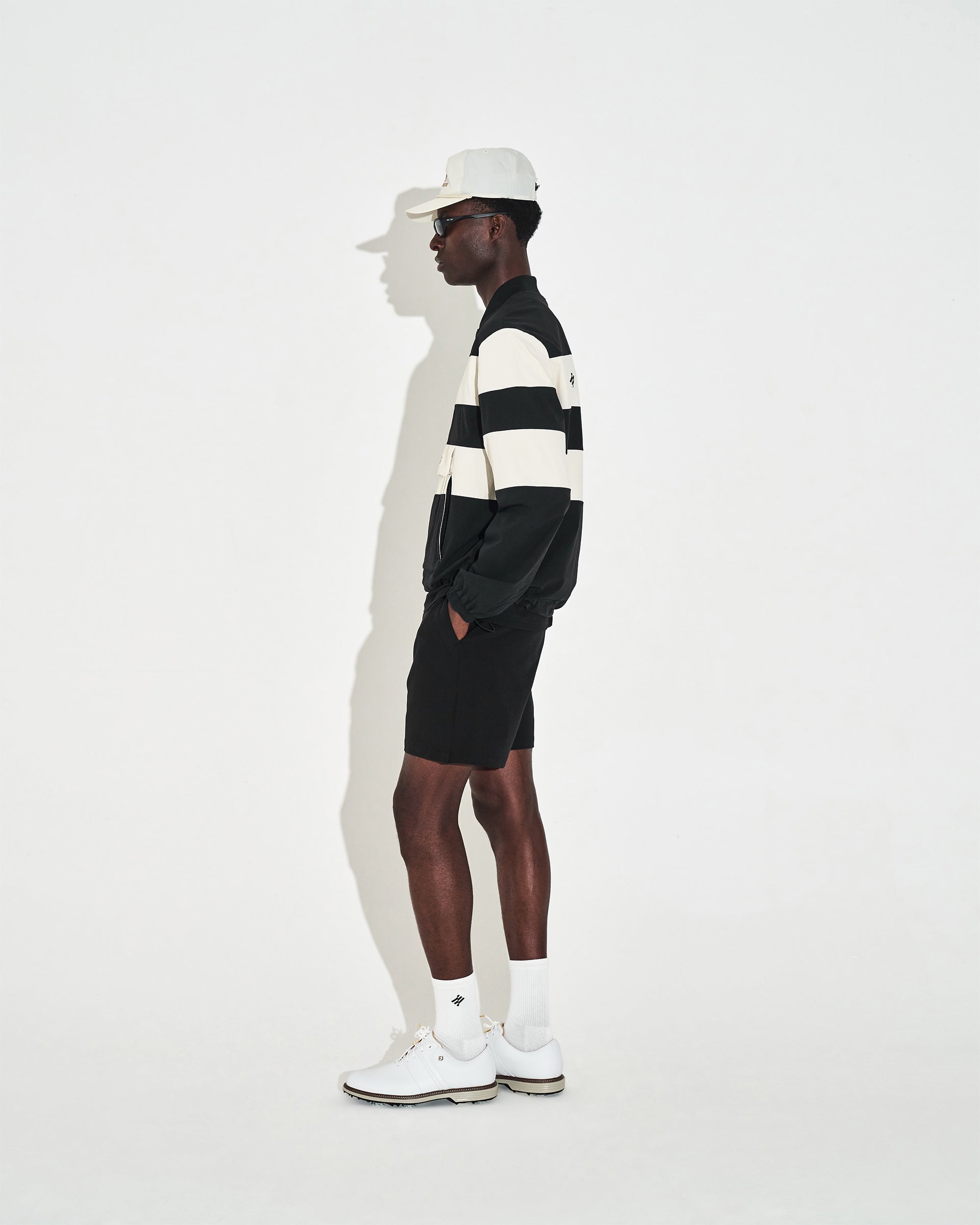 Flight Bomber - Black Off White