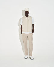 Monogram Insulated Gilet - Stone