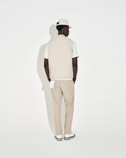 Monogram Insulated Gilet - Stone