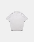 Mock Neck Polo - Grey