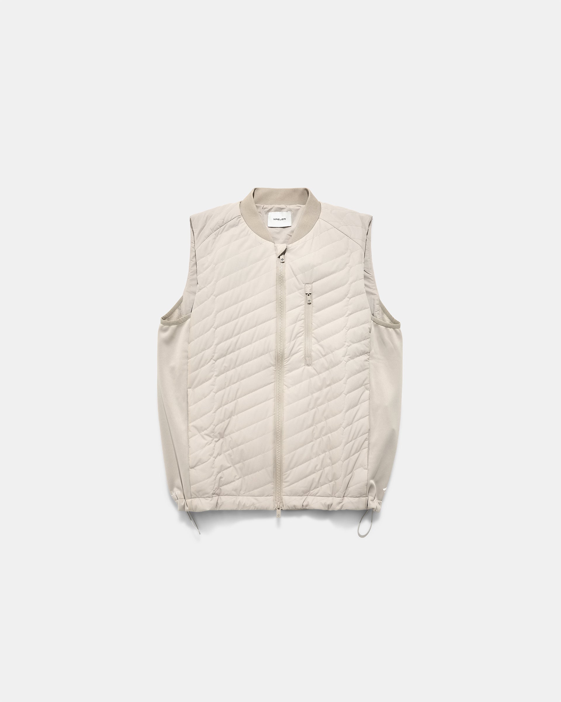 Monogram Insulated Gilet - Stone